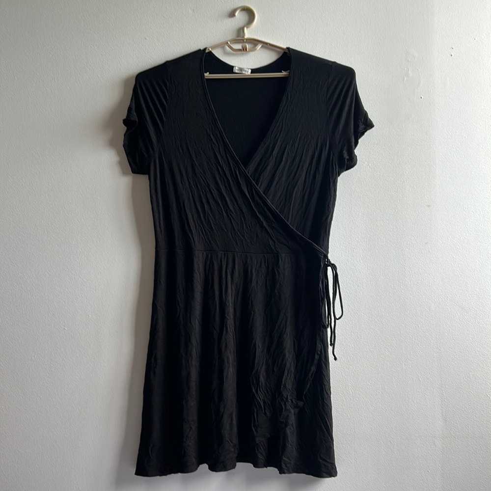 Black Wrap Dress Antistar 3X